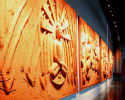 All the galleries built inside the museum are divided into parts like one has a theatre other has historic sections divided and other has some great e